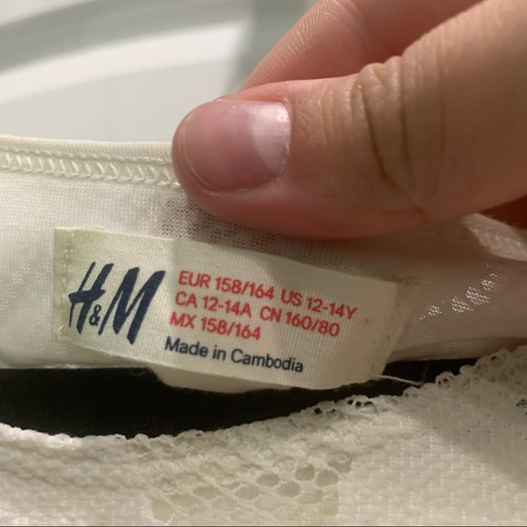 white dress polka dot - Picture 3 of 4